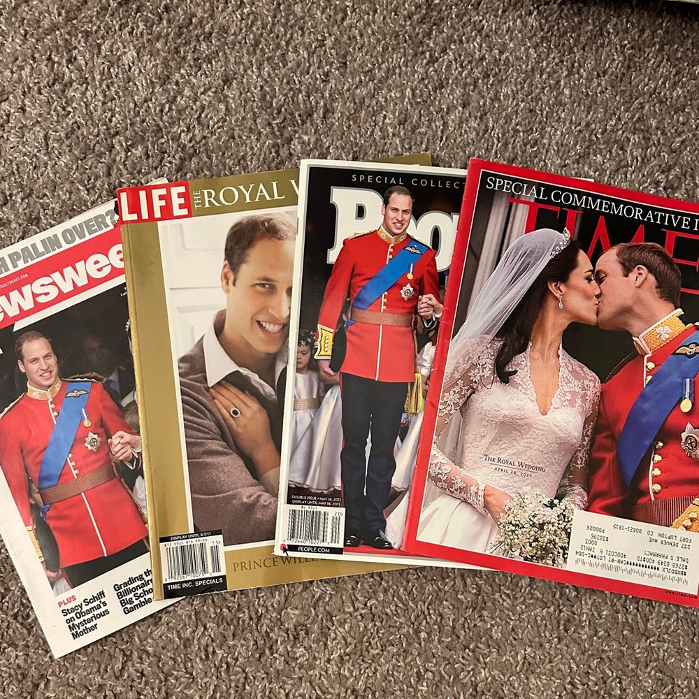Royal Wedding Special Edition Magazines: William & Kate May 2011